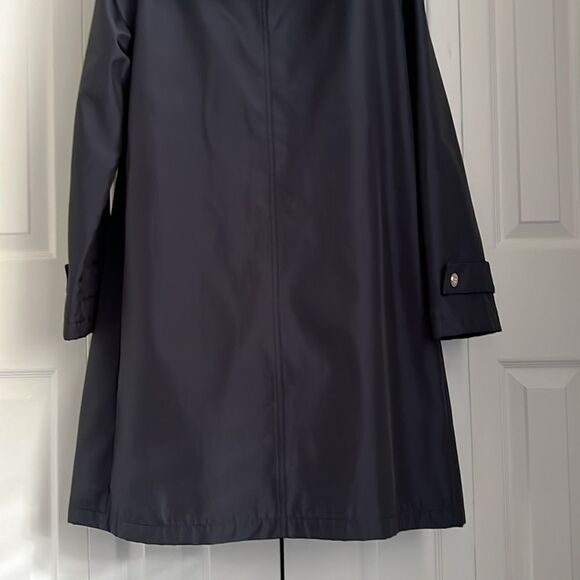 Novelti Navy Blue Hooded Jacket Size 10 - Picture 14 of 16